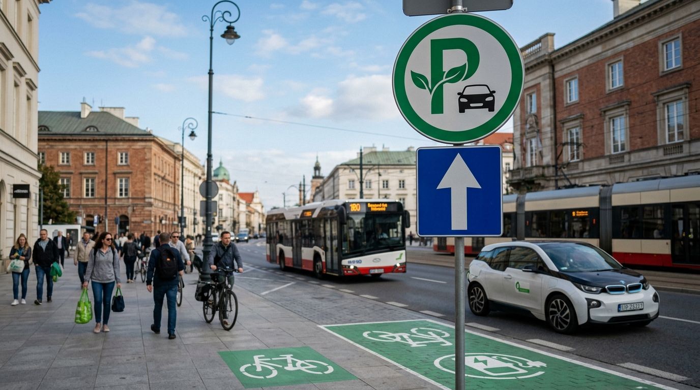 Warszawa przeciera szlaki – zasady i granice pierwszej strefy w Polsce