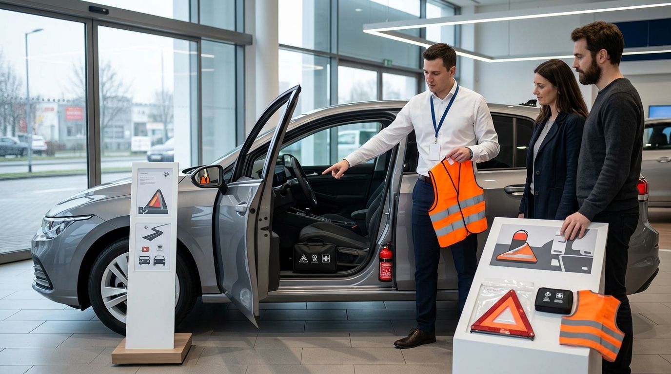 Nowe obowiązkowe wyposażenie samochod&oacute;w z salonu