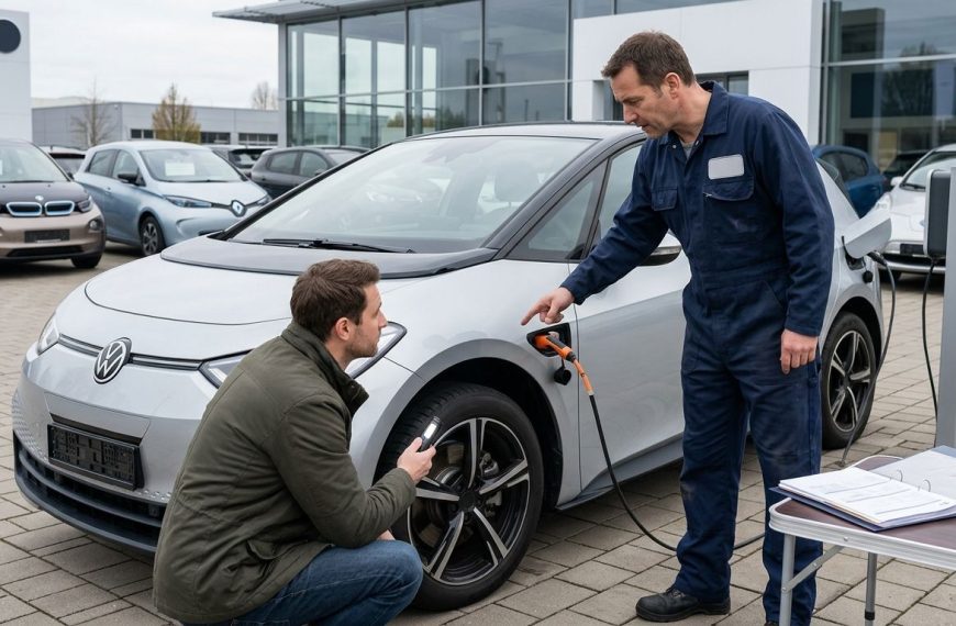 Jak bezpiecznie kupić używany samochód elektryczny z Niemiec?