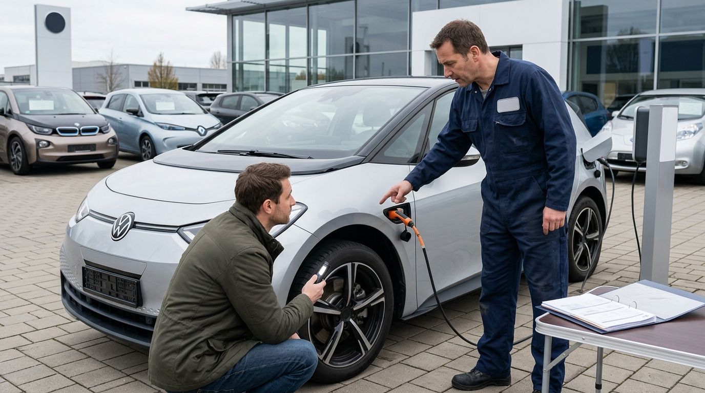 Jak bezpiecznie kupić używany samochód elektryczny z Niemiec?