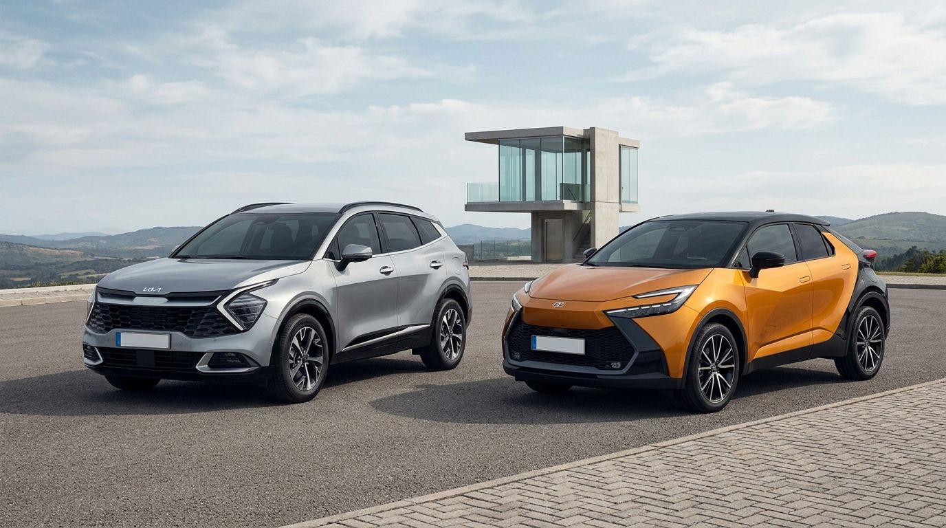 Kia Sportage vs Toyota C-HR – który SUV wybrać w 2026?